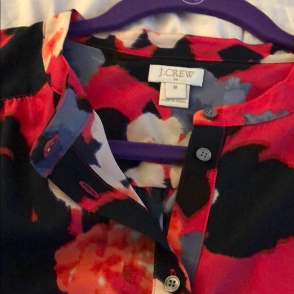 J. Crew Long-Sleeved Half Button Down Blouse - Picture 2 of 4